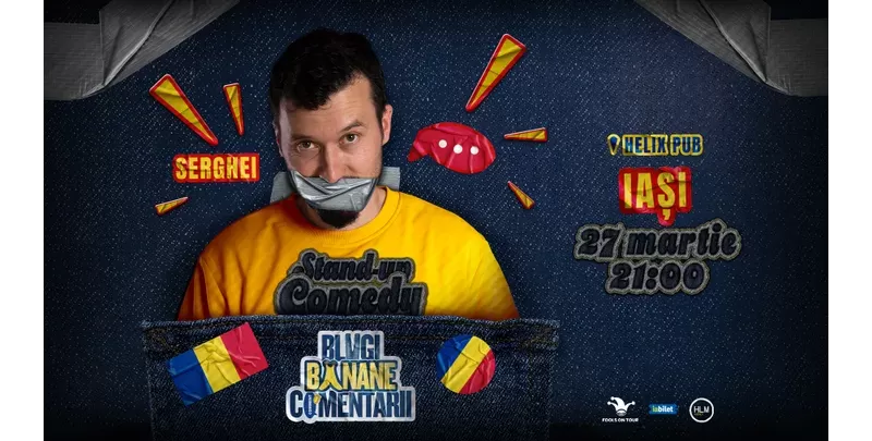 Iasi: Stand-Up politic cu SERGHEI - -1
