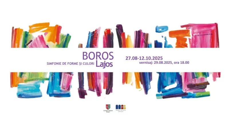 Boros Lajos – simfonie de forme și culori -1