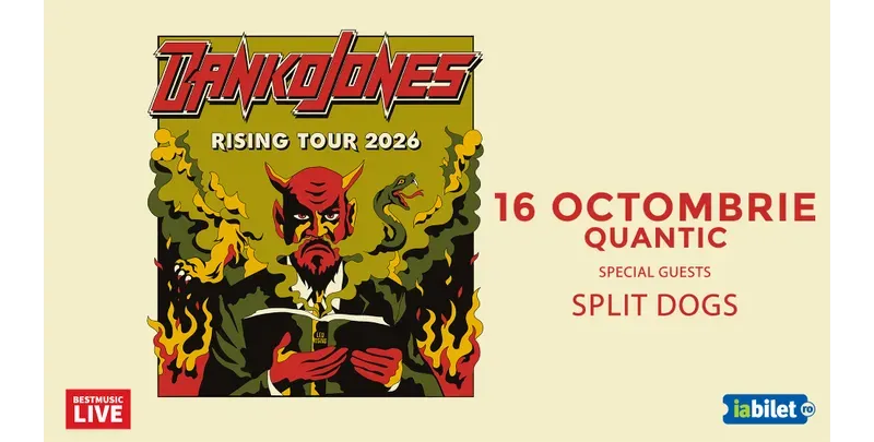 Danko Jones la Quantic-1