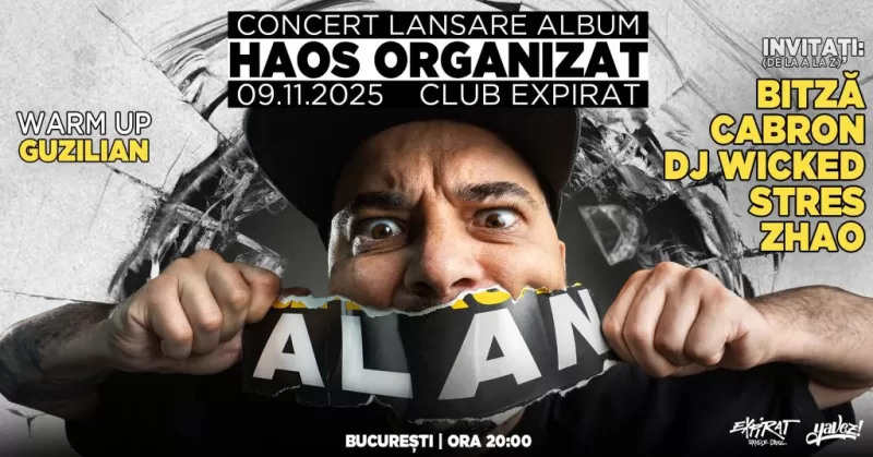Alan • Lansare Album “Haos Organizat” -1