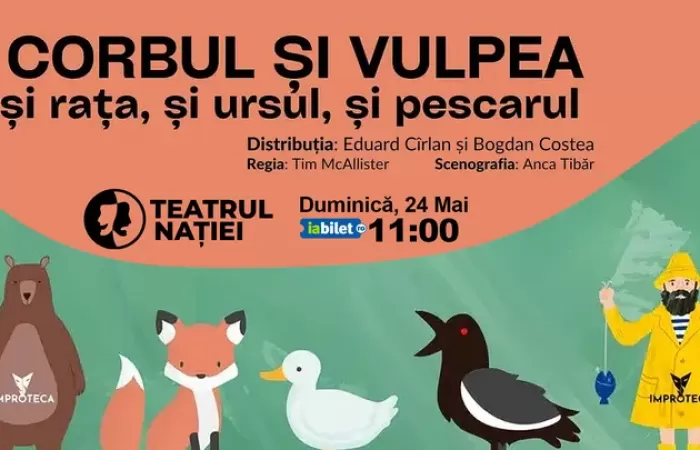 8-Ploiești--Teatru-pentru-copii---Corbul-și-Vulpea…-și-rața--și-ursul--și-pescarul