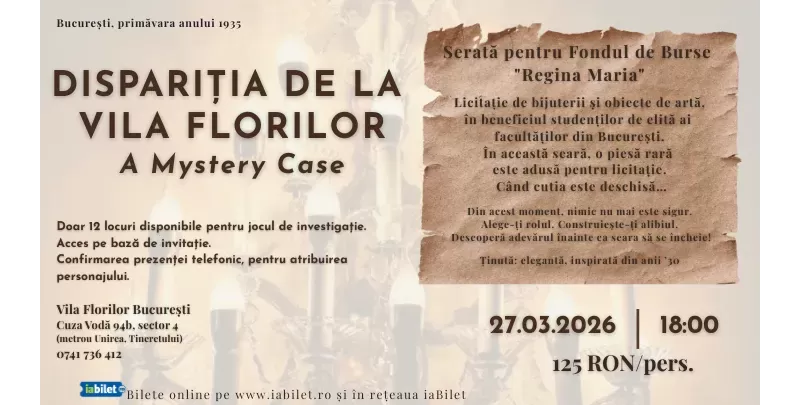 Dispariția de la Vila Florilor – A Mystery Case (ediția a II-a)-1