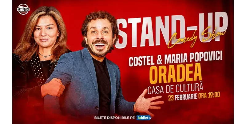 Oradea: Costel și Maria Popovici - Stand Up Comedy Show-1