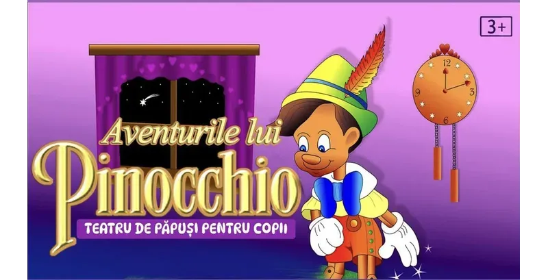 Aventurile lui Pinocchio - teatru pentru copii @ Terasa Florilor din Sector 2-1