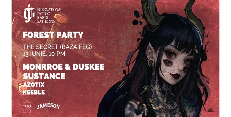 Iasi: Forest party by ITAG: Monrroe&Duskee, Sustance, Azotix, Keeble-1