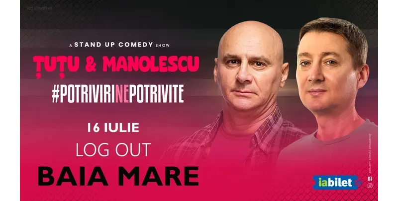 Baia Mare: Stand-up Comedy Dan Tutu & Cristi Manolescu-1