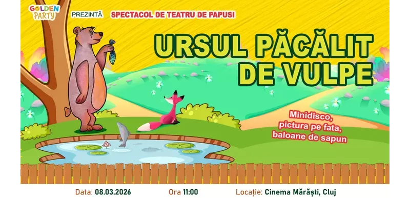 Cluj-Napoca: Ursul păcălit de Vulpe-1