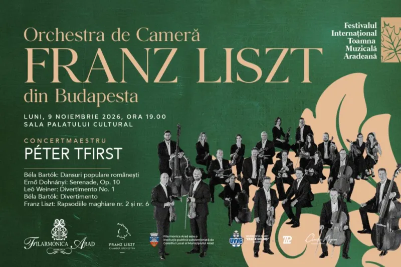 Orchestra de Cameră „Franz Liszt” din Budapesta – Luni, 9 noiembrie 2026-1