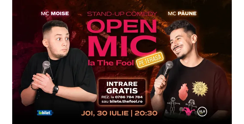 The Fool Terasa: Open Mic: MCs Moise & Păune-1