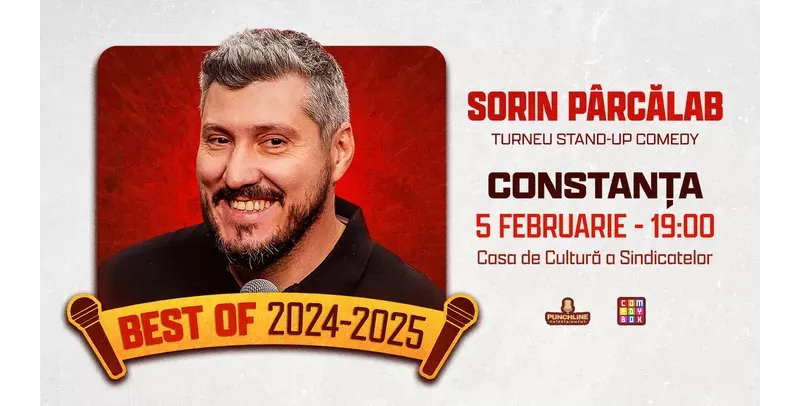 Constanta: Stand-Up Comedy Best Of 2024 & 2025 cu Sorin Pârcălab-1