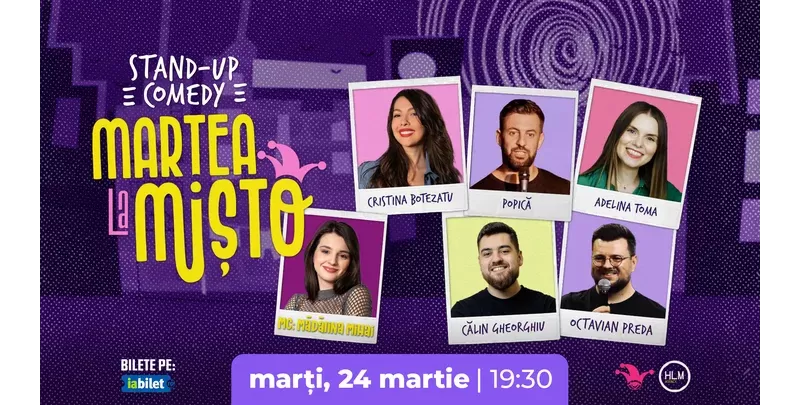 The Fool: Marțea la Mișto cu Cristina Botezatu, Popică, Adelina Toma, Călin Gheorghiu și Octavian Preda-1