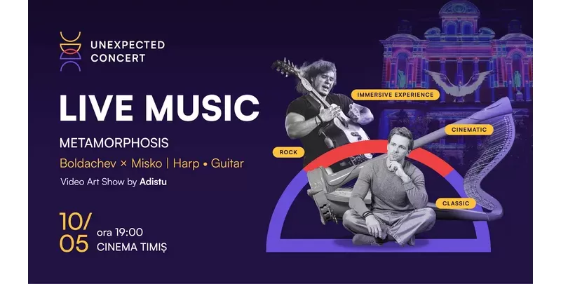 Timisoara: Unexpected Concert - Live Music and Immersive Experience - Alexander Boldachev, Alex Misko & Adistu-1