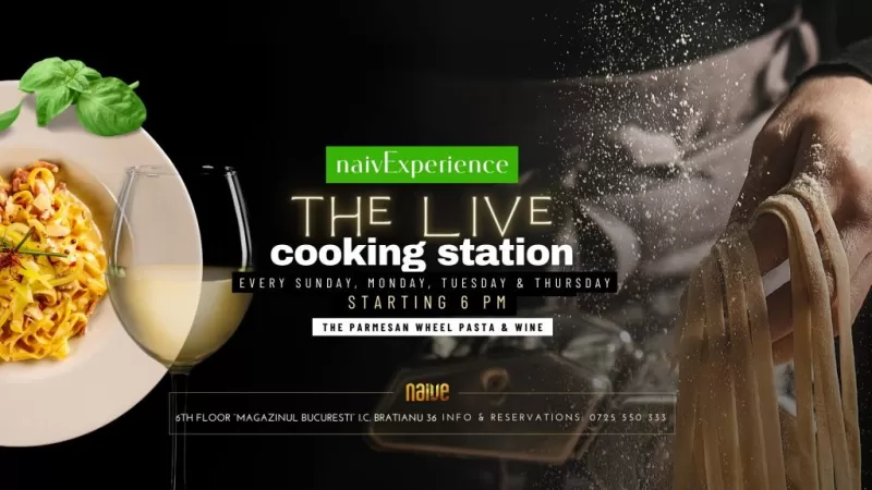 Pasta Experience | Live Cooking Station -1
