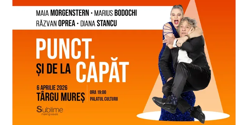 Targu Mures: Punct. Si de la capat  - Maia Morgenstern, Marius Bodochi, Răzvan Oprea și Diana Stancu-1