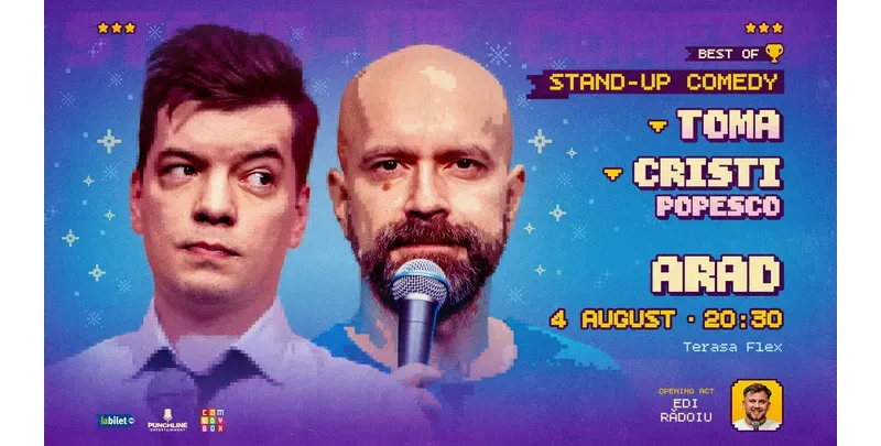 Arad: Stand-up comedy - Best of Toma & Popesco-1