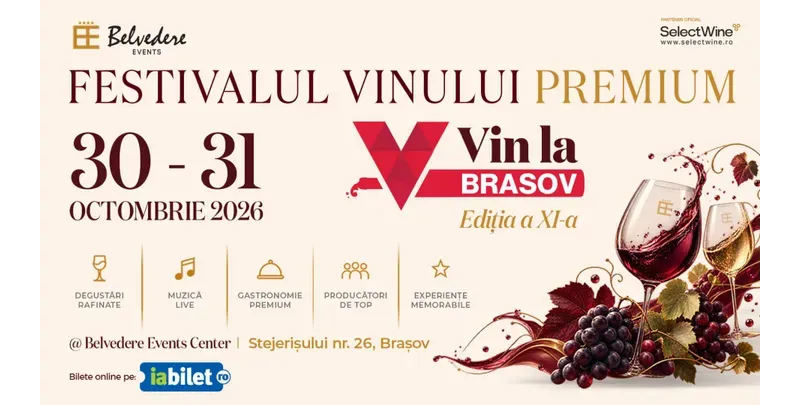 Festivalul Vinului Premium „Vin la Brașov-1
