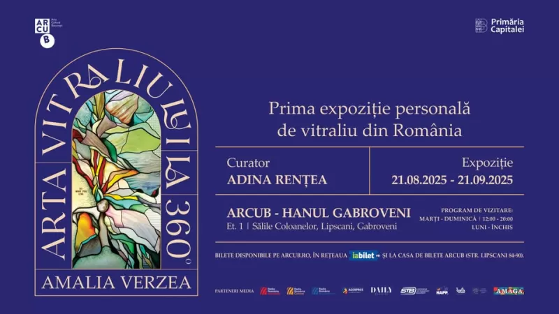 Arta vitraliului la 360° | Amalia Verzea -1