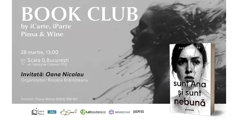 Club de Lectură - Invitată: Oana Nicolau-1