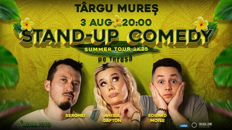 Stand Up Comedy Show Vio, Frîncu și Guran – Lejereanu Spriț Tour -1