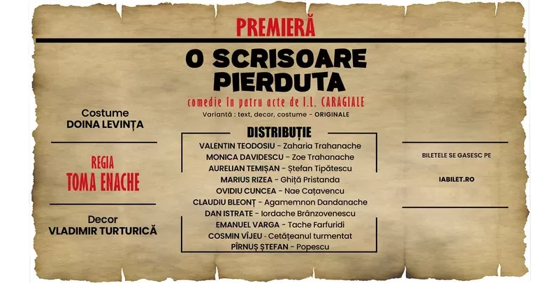 Brasov: O Scrisoare Pierduta-1