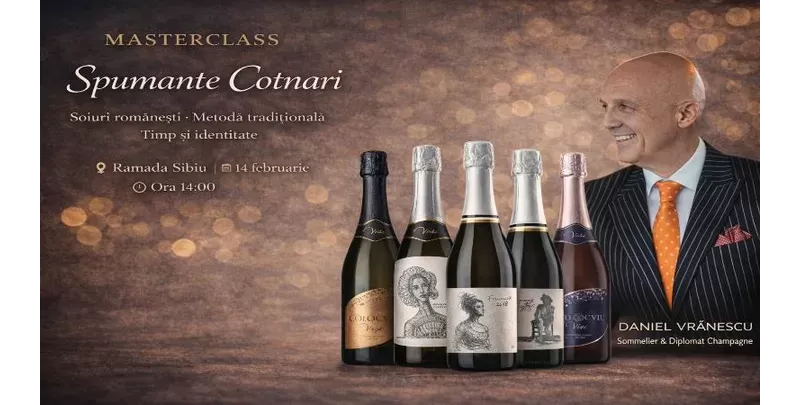 Sibiu: Masterclass - Spumante Cotnari-1