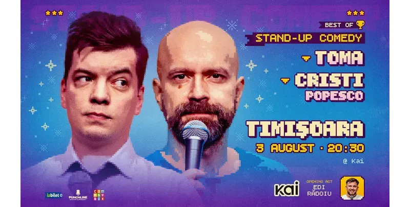 Timisoara: Stand-up comedy - Best of Toma & Popesco-1