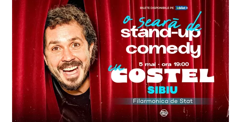 Sibiu: O seara de stand up comedy cu Costel-1