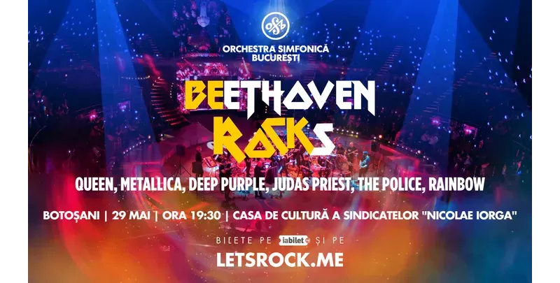 Botoșani: BEethoven ROCKs - Orchestra Simfonică București-1
