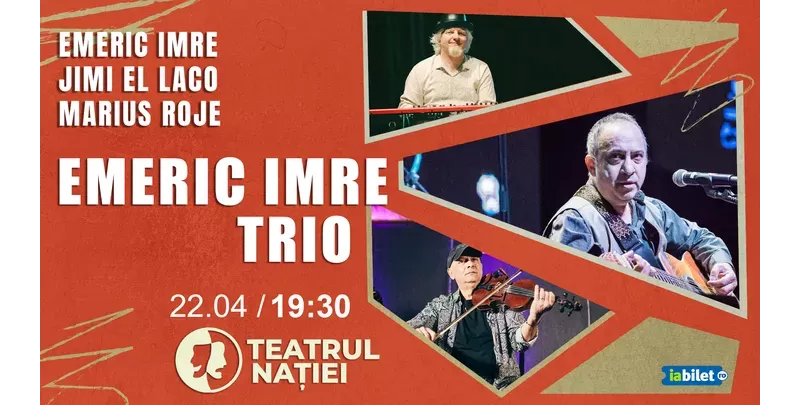 Ploiești: Concert Emeric Imre Trio - cu Jimi El Laco și Marius Roje-1