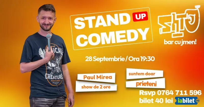 Stand-up Comedy cu Paul Mirea -1