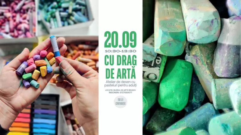 Atelier de desen cu pasteluri, pentru adulți -1