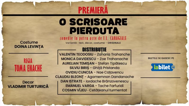 O scrisoare pierdută -1