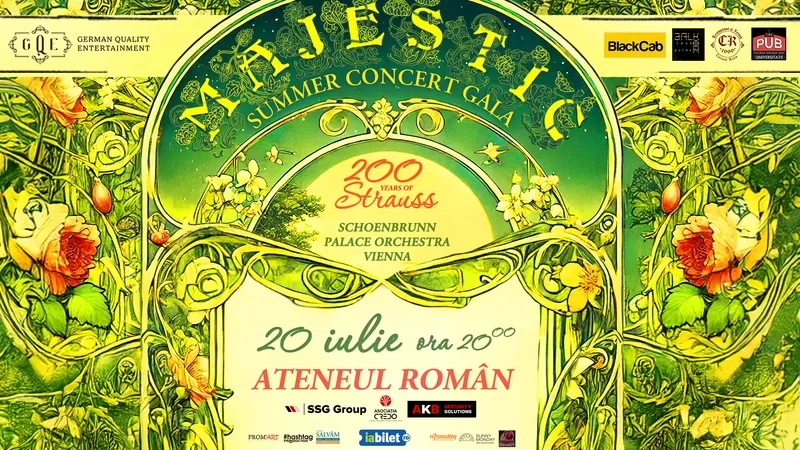 Majestic Summer Concert Gala – 200 years of Johann Strauss by Schoenbrunn Palace Orchestra Vienna -1