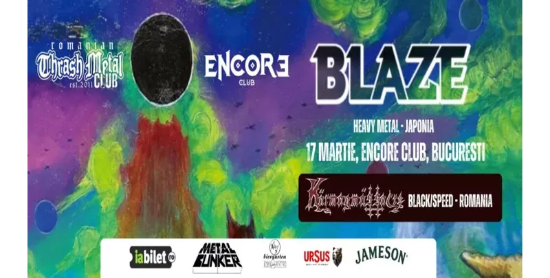 Concert Blaze (Japonia) & Kärmagmässacre (Romania)-1