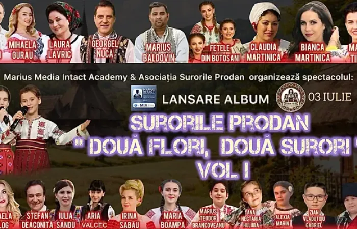 2-Iași--Surorile-Prodan-----Doua-voci--aceeași-inima----Lansare-CD