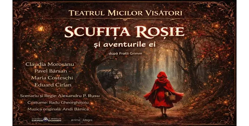 Scufița Roșie și Aventurile Ei - Dupa Frații Grimm-1