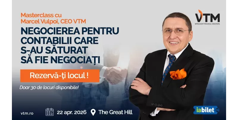Masterclass cu Marcel Vulpoi , CEO Vulpoi&Toader Management: ”Negocierea pentru contabilii care s-au săturat să fie negociați”-1