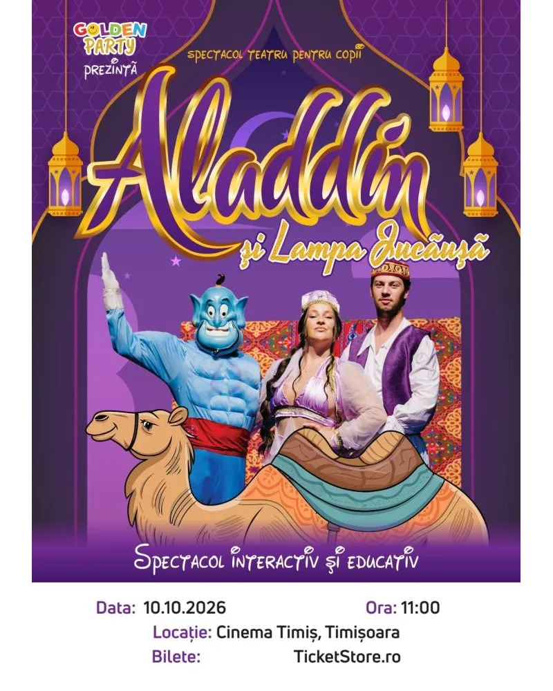 ALADIN SI LAMPA JUCAUSA – Timisoara-1