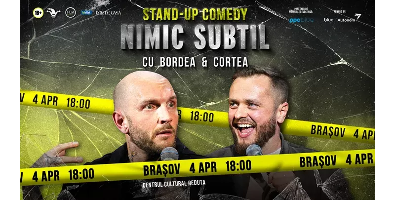 Brașov: Stand-Up Comedy cu Bordea & Cortea - -1