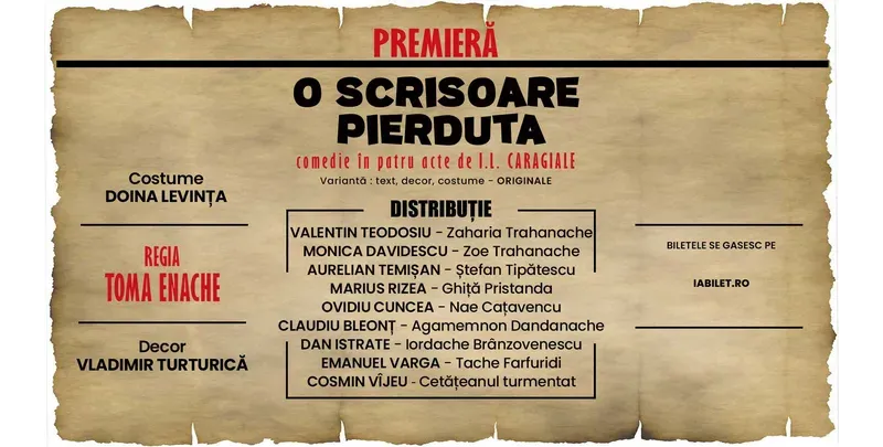 Timisoara: O Scrisoare Pierduta-1