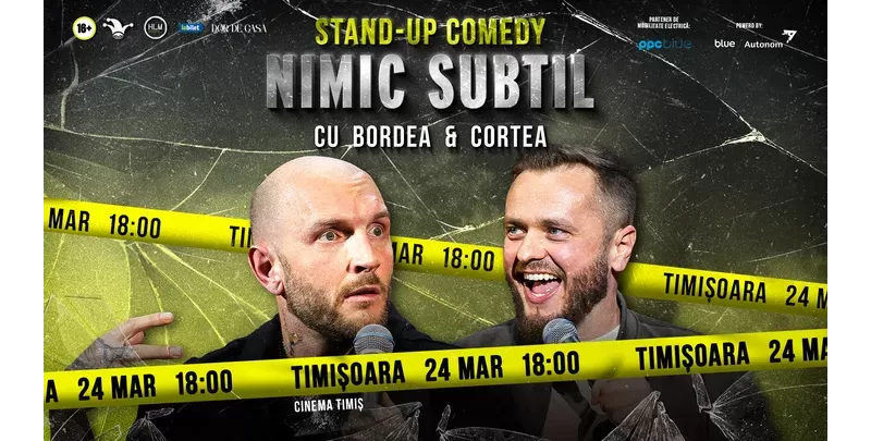 Timisoara: Stand-Up Comedy cu Bordea & Cortea - -1