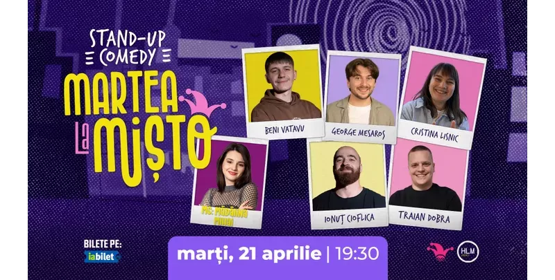 The Fool: Marțea la Mișto cu Beniamin Vătavu, George Mesaroș, Ionuț Cioflica, Traian Dobra și Cristina Leșnic-1