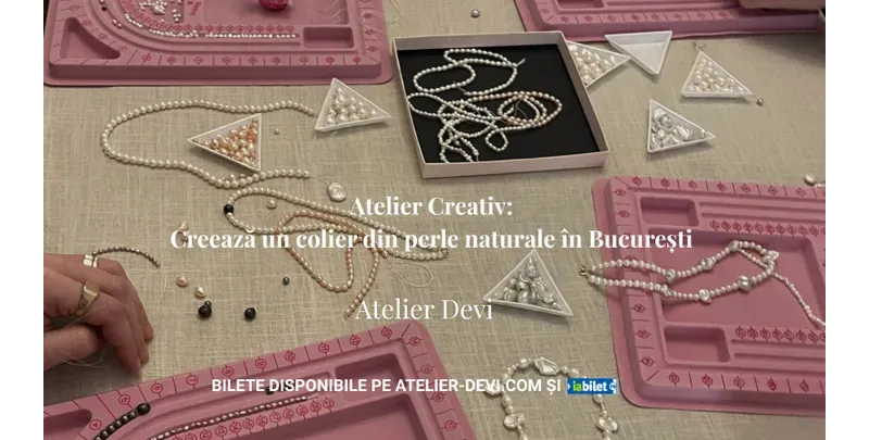 Atelier de bijuterii – Creează un colier din perle-1