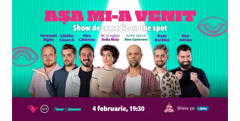 The Fool: Așa mi-a venit! | Show de comedie on the spot-1