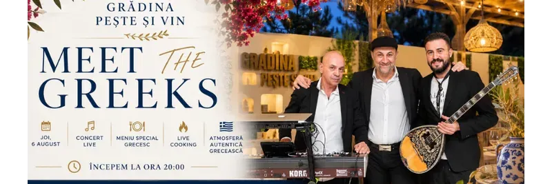 Braila: Meet the Greeks live la Grădina Pește și Vin-1