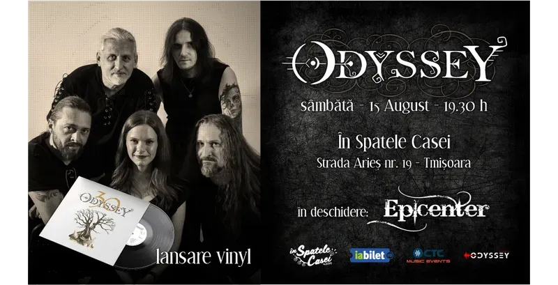 Timisoara: Odyssey-Lansare de vinyl-1