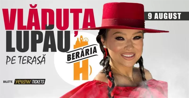 Vlăduța Lupău în concert pe terasă -1