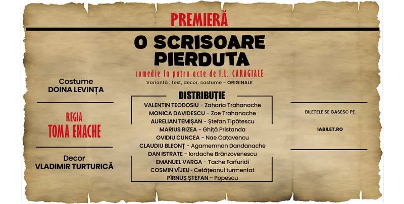 Galati: O Scrisoare Pierduta-1