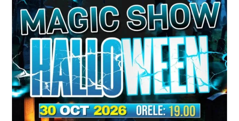 Galați: Halloween Magic Show-1