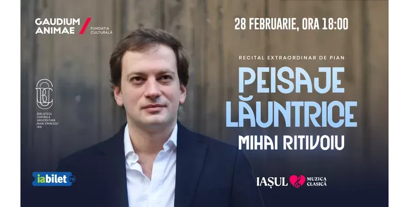 Iași: Peisaje lăuntrice. Recital extraordinar Mihai Ritivoiu-1